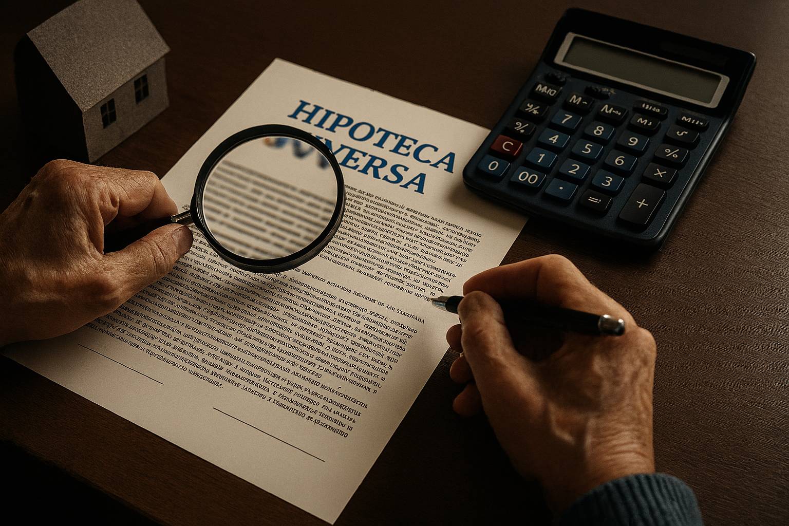 Hipoteca inversa denegada